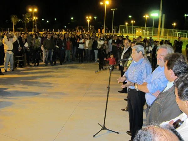 Inauguração Praça em Itaporã