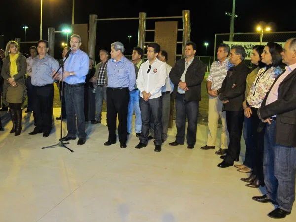 Inauguração Praça em Itaporã