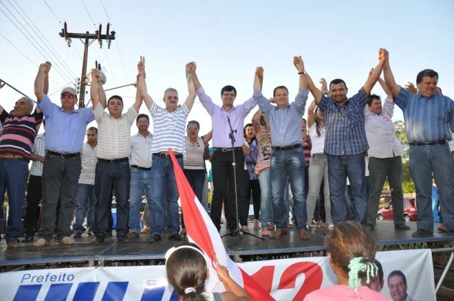 Lançamento da Candidatura de Júlio Cesar e Donizete em Paranhos
