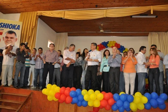 Nova Andradina: Geraldo lança candidatura de Hashioka