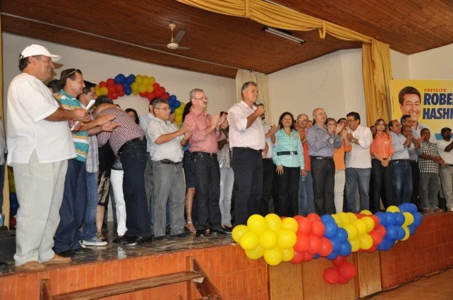 Nova Andradina: Geraldo lança candidatura de Hashioka