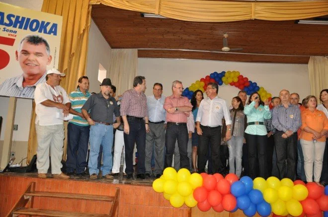 Nova Andradina: Geraldo lança candidatura de Hashioka