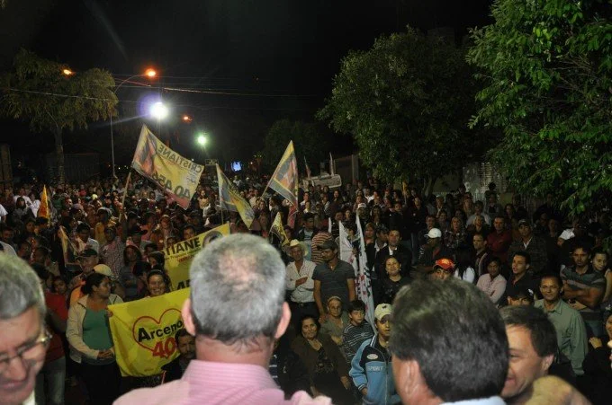 Geraldo participa de reunião em Glória de Dourados
