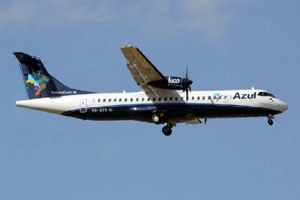 Modelo do avião da Azul que passará a ligar Dourados a Campinas.