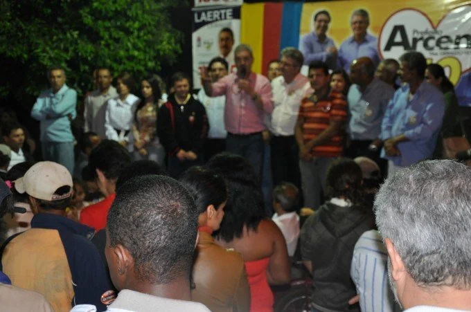 Geraldo participa de reunião em Glória de Dourados