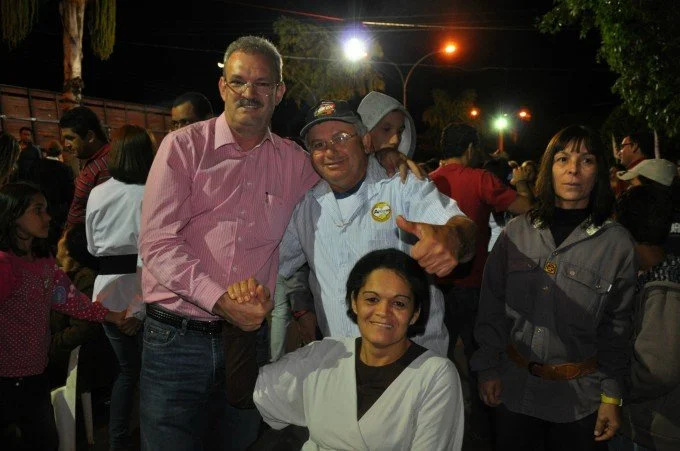 Geraldo participa de reunião em Glória de Dourados