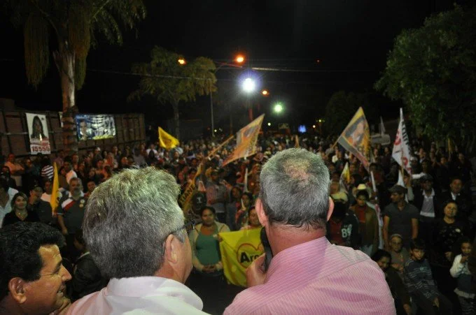 Geraldo participa de reunião em Glória de Dourados