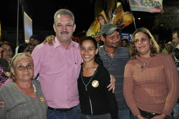 Geraldo participa de reunião em Glória de Dourados