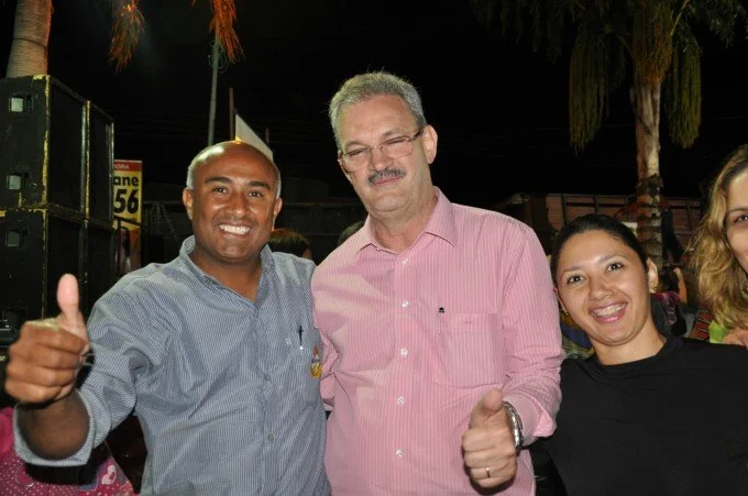 Geraldo participa de reunião em Glória de Dourados