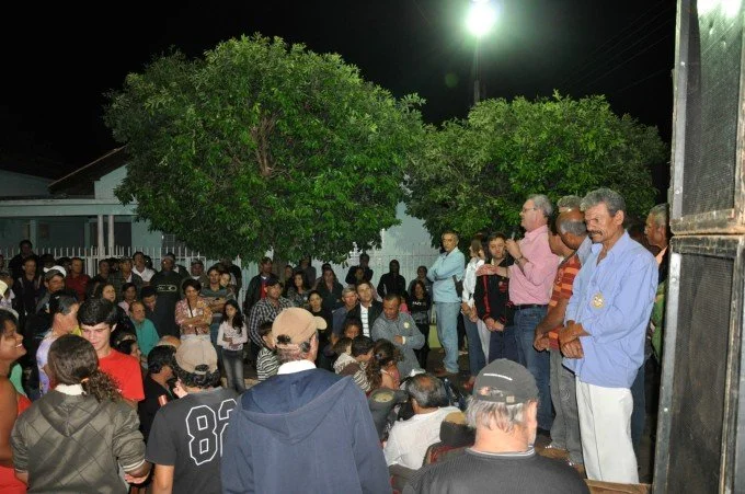 Geraldo participa de reunião em Glória de Dourados