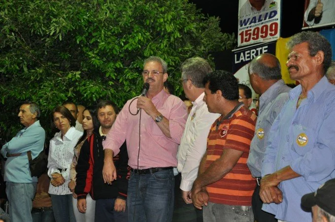 Geraldo participa de reunião em Glória de Dourados