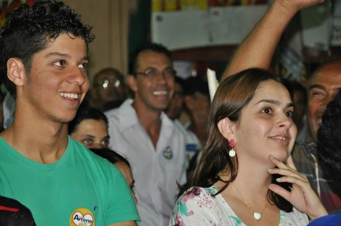 Veja fotos do comício do candidato a reeleição Arceno Athas