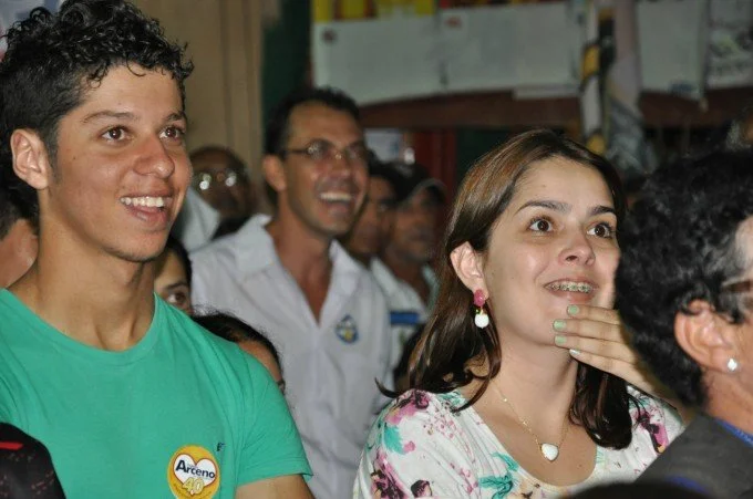 Veja fotos do comício do candidato a reeleição Arceno Athas