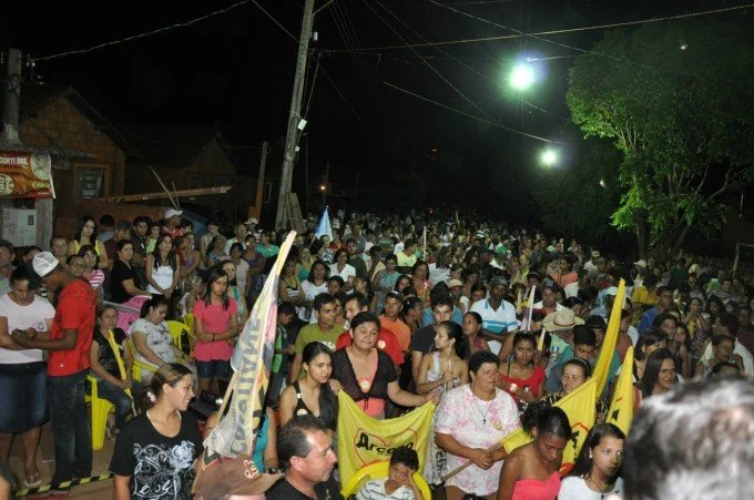 Veja fotos do comício do candidato a reeleição Arceno Athas