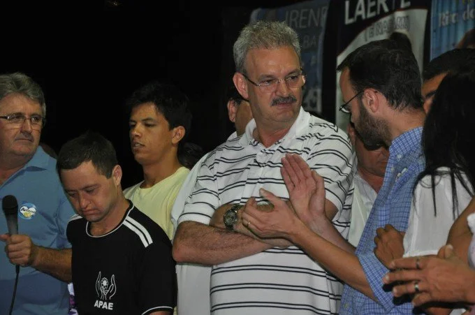 Veja fotos do comício do candidato a reeleição Arceno Athas