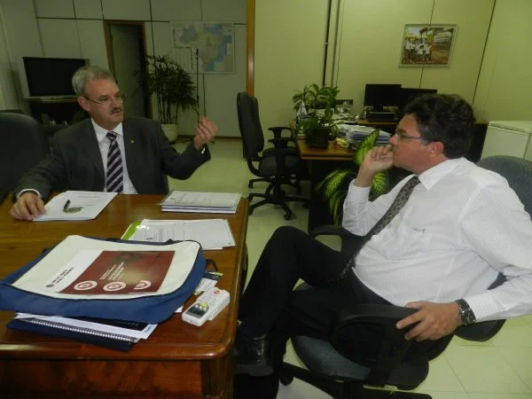 Audiência com Helvécio Magalhães, no dia 03 de abril