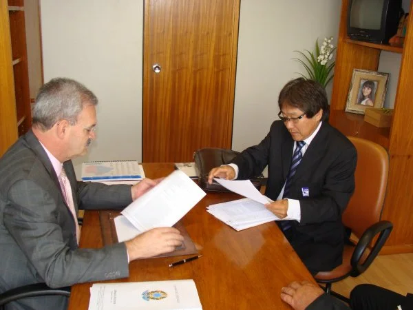 Prefeito Jun e deputado Geraldo Resende