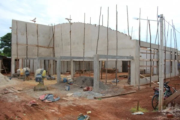 Cerca de 50% das obras de construção do CER em Dourados já foram executadas. (Foto: Ricardo Minella)
