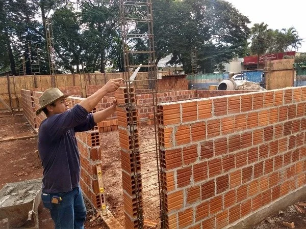 Obras na Escola Castro Alves