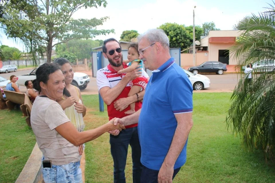 Geraldo discute andamento de obras na Saúde em São Gabriel do Oeste