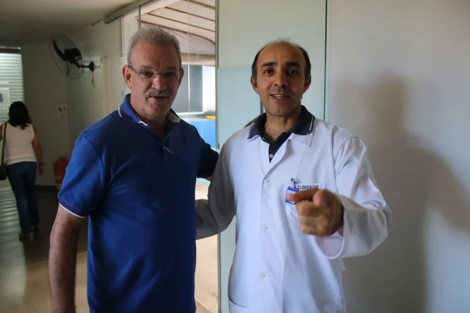 Geraldo discute andamento de obras na Saúde em São Gabriel do Oeste