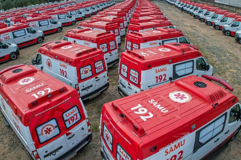 Campo Grande e Ponta Porã recebem novas viaturas do SAMU na semana que vem. Ao todo, 30 ambulâncias têm assinatura do deputado Geraldo Resende