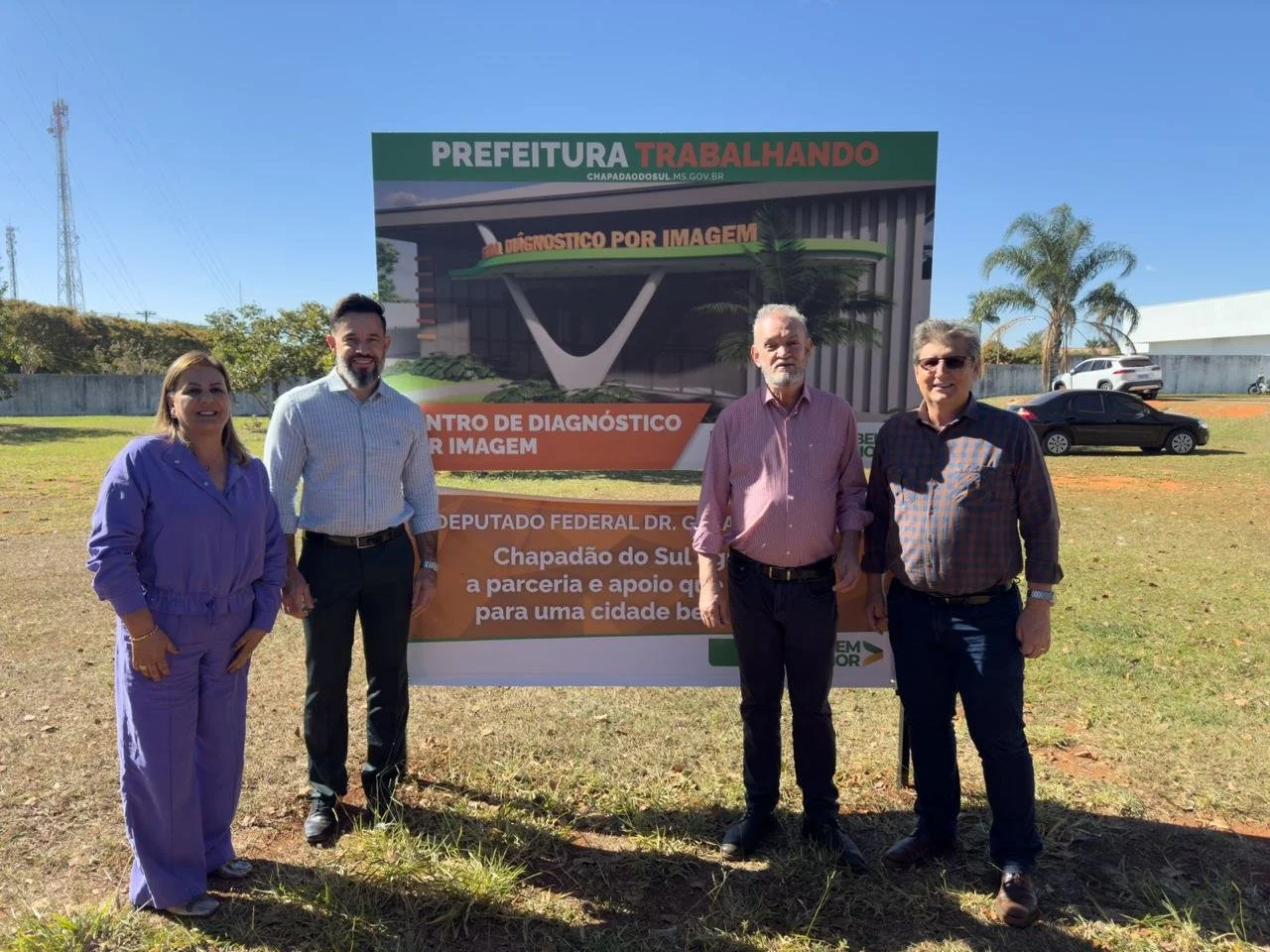 Recurso para Centro de Diagnóstico por Imagem de Chapadão do Sul é liberado com apoio de Geraldo Resende