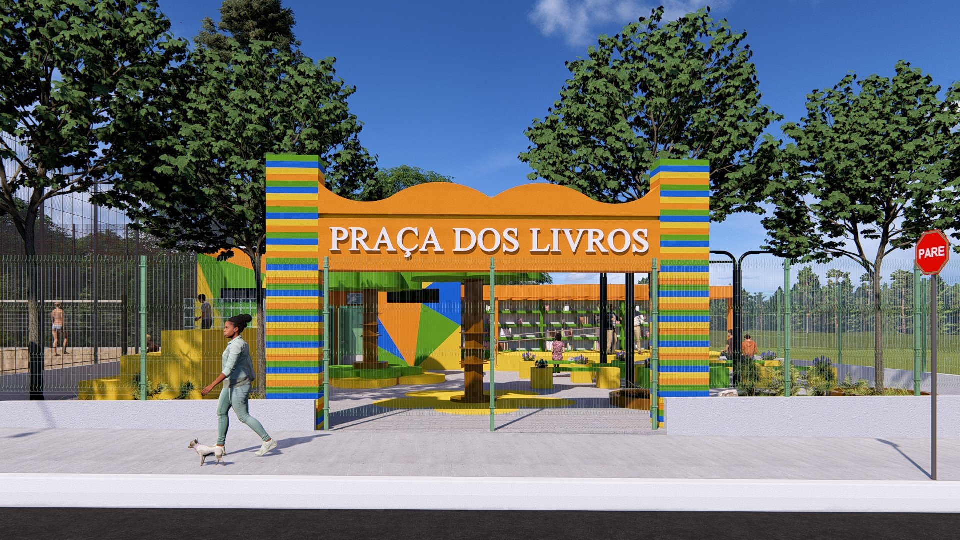Recurso destinado por Geraldo Resende garante nova etapa da Praça dos Livros na Capital